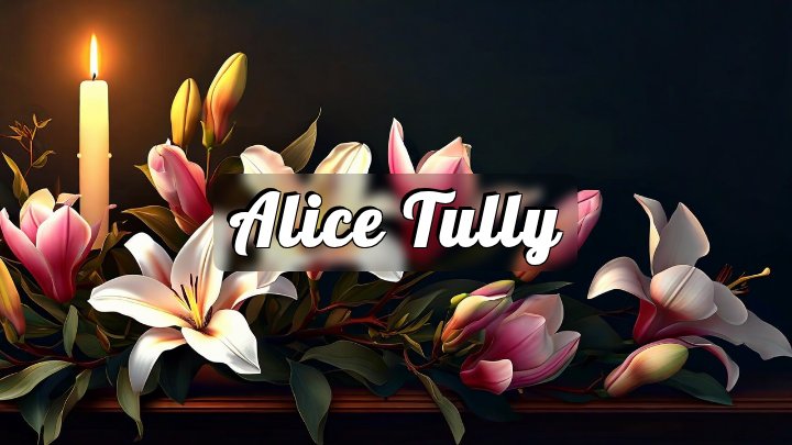Alice Tully, Atwater Township, Ohio