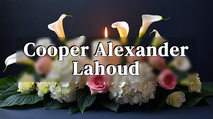 Cooper Alexander Lahoud, Colma, California