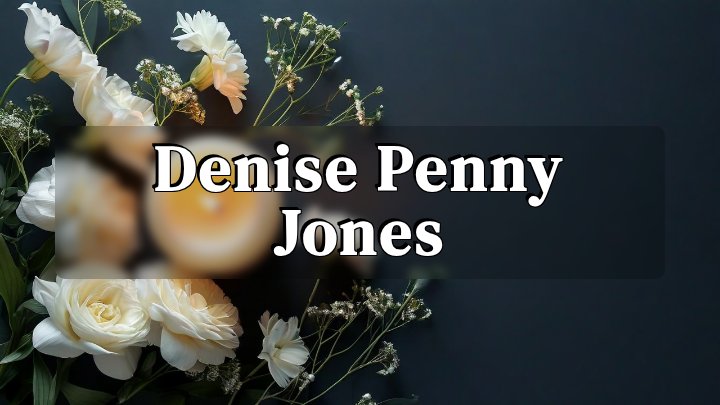 Denise Penny Jones