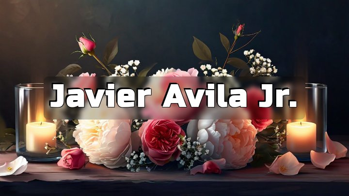 Javier Avila Jr., Chicago, Illinois