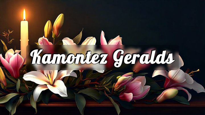 Kamontez Geralds, North Fairmount, Cincinnati, Ohio